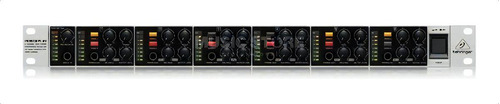 Amplificador Auditivo Profissional De 6 Canais Behringer Ha6000 - Preto