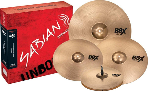 Set Platillos Sabian B8x Performance 14 16 18 20 Cuota