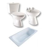 Sanitarios Capea Italiana + Bañera Roca Sacha 140 Cm