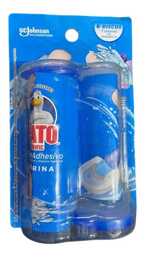 Pato Discos Adhesivos Para Inodoros Marina Full Completo