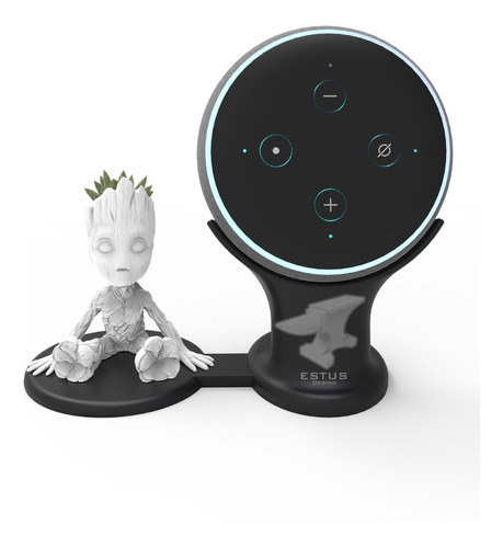 Soporte Baby Groot Maceta Para Amazon Echo Dot 3°generación