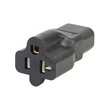 Adaptador De Corriente Alterna De Iec 320 C14 Macho Nem...