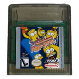 Jogo Game Boy Color Os Simpsons A Casa Dos Horrores - Usado