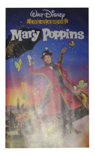 Película Vhs Mary Poppins Disney Original  - En Español