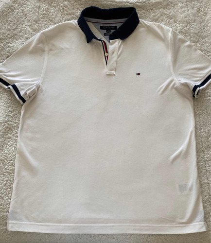 Playera Tommy Hilfiger Tipo Polo Talla L Hombre