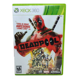 Jogo Marvel Deadpool Xbox 360 Original Mídia Física Com Nfe