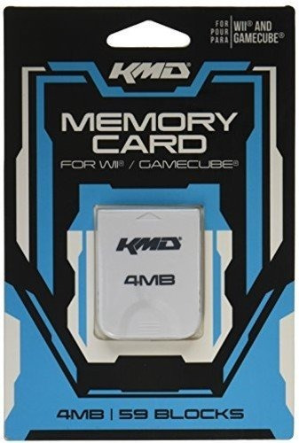 Kmd 4 Mb De Tarjeta De Memoria 59 Bloques Para Wii Y Gamecub