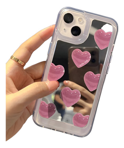 Funda Case De Amor Espejo Para iPhone 11 12 13 14 15 Promax