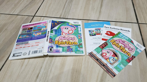 Kirbys Epic Yarn Do Wii. Só A Caixa Sem O Jogo. X2