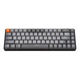 Teclado Mecânico Para Jogos K68 Ergonômico Sem Fio