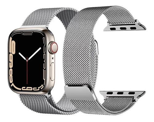 Correa Magnética Metal Apple Watch 42/44