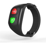 Pulsera Gps Sos Pulsera Inteligente Reloj Gps Negro