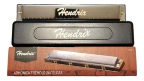 Armónica Trémolo De 24 Agujeros Hendrix