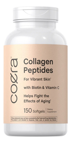 Horbaach I Collagen Peptide I Biotin Vitamin C I 150 Softgel