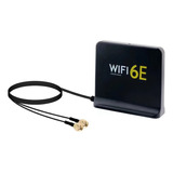 Antena Portátil N1 Wifi 6e De 2,4 G/5 G/6 G Con Cable Para I