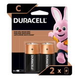 Pack 2 Pilas Duracell C Alcalina Blister 2 Unidades
