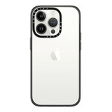 Casetify Funda Para iPhone 14 Pro ( Transparente Y Negro) 