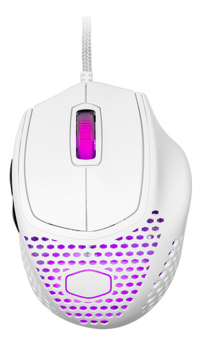 Mouse Gamer Cooler Master Mm720, 2-zone Rgb, 16000dpi, White