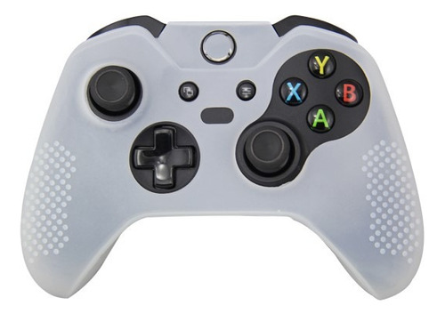 Funda Silicon Compatible Con Control Xbox One Blanca