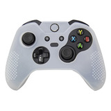 Funda Silicon Compatible Con Control Xbox One Blanca