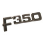 Emblema Metalico Ford F-350 (2 Pzas) Ford F-350