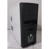 Gabinete Atx Pc Blanco / Negro Sin Fuente Commodore Sp-3190a