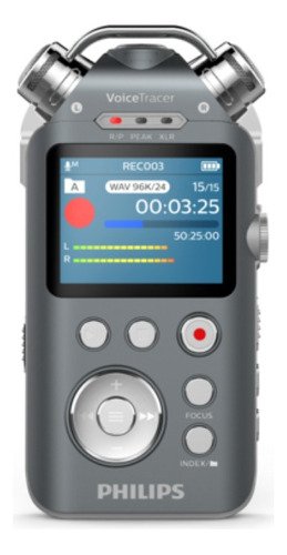 Gravador Áudio Record Voice Tracer Philips Dvt7500 Seminovo