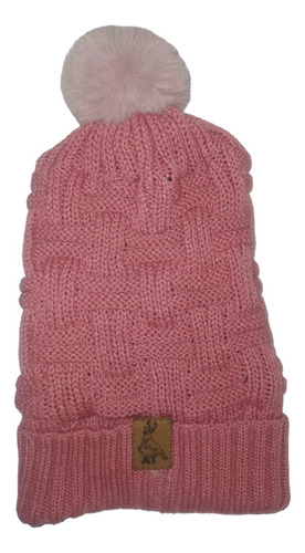 Gorro Térmico De Lana Y Pompón Para Hombre Mujer Clima Frio