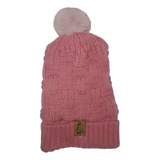 Gorro Térmico De Lana Con Pompón Unisex Otoño-invierno Frio