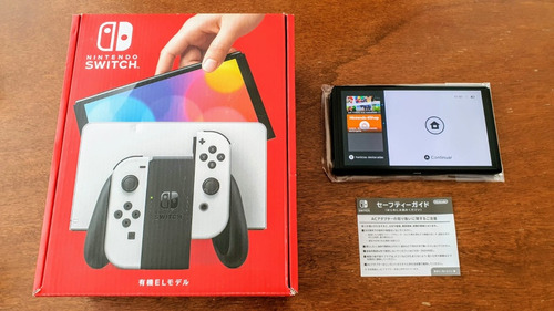 Nintendo Switch Oled Jp Tablet Con Caja Original