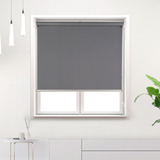 Cortina Teng Fei Roller Blackout Gris 160x200 Vinilo+scree