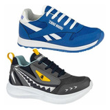 Tenis Infantil 2 Pares Un Precio ¡kit En Oferta!