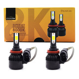 Kit Super Led Techone 8000k 12v Encaixe H11 3000 Lúmens