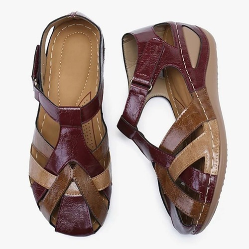 Sandalias Ortopédicas Señoras Roman Zapatos Cross Hebilla