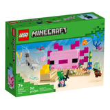 Lego Minecraft 21247 A Casa Do Axolotl 242 Peças