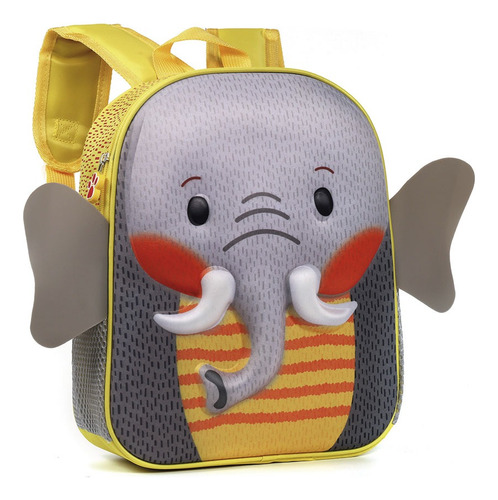 Mochila 3d Escolar Infantil Jardin 13 Pulgadas 51814  Full