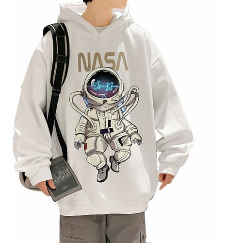 Sudadera Moda Astronauta De Impresión Deportiva Jersey