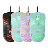 Mouse Alámbrico Tipo Gamer Q2 Iluminado