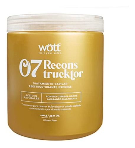 Tratamiento Para Cabello Reconstrucktor 07 Wött 1kg