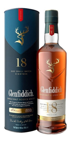 Whisky Glenfiddich 18 Años 750cc