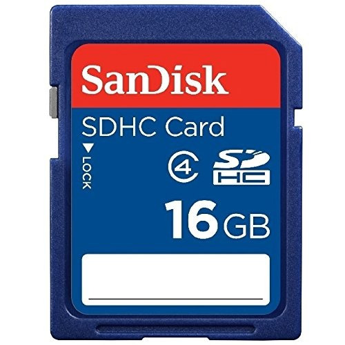 Tarjeta De Memoria Flash Sandisk 16gb Clase 4 Sdhc - Paquete