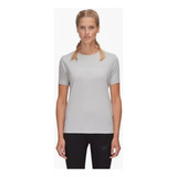 Polera Mujer Mammut Core T-shirt Gris