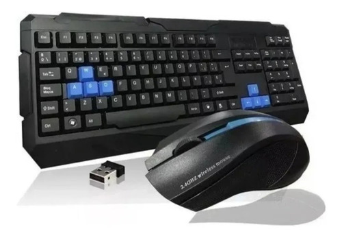 Kit Teclado Y Mouse Inalambrico Para Pc, Mac, Linux