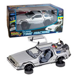 Delorean Time Machine 2 Fly 1/24 Back To The Future Die Cast