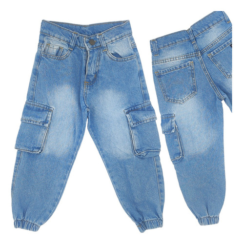  Art-197 Pantalón De Jeans Rígido De Nena Niña Kaorikawaii