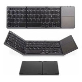 Mini Teclado Inalámbrico Bluetooth Plegable Y Recargable