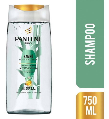 Shampoo Pantene Pro-v Bambú Nutre Y Crece 750ml