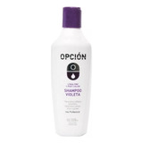 Shampoo Matizador Violeta Opción Cabello Rubio X225ml