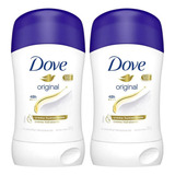 Pack X2 Dove Original Barra Antitranspirante X 50 G