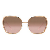 Gafas De Sol Michael Kors Amsterdam Mujer Originales Color Rosa Color Del Armazón Rosado